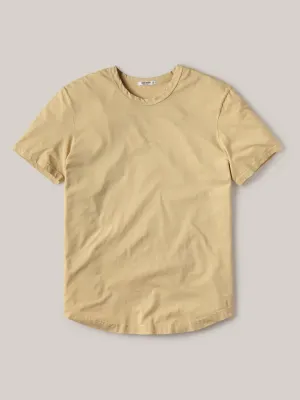 Balsa Pima Curved Hem Tee