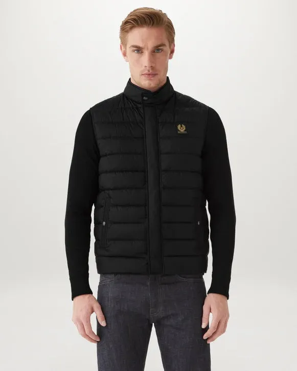 Belstaff Insulator Vest Gilet in Black