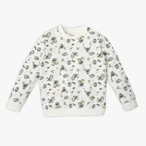 Boy's Regular Fit Printed Sweat Tees