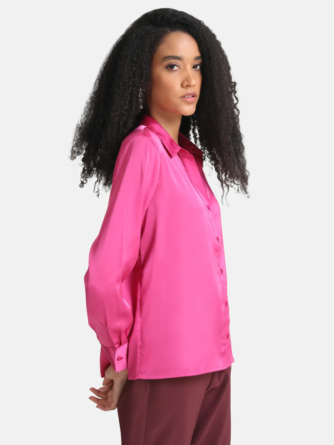 Classic Satin Loose Shirt