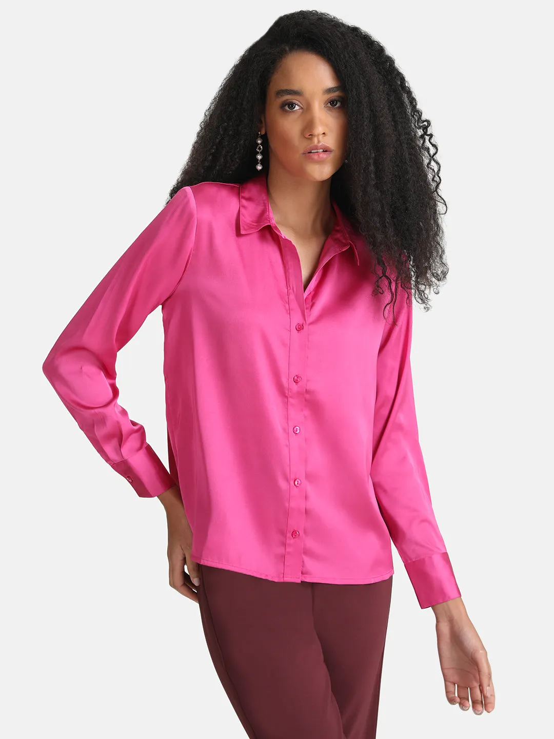 Classic Satin Loose Shirt