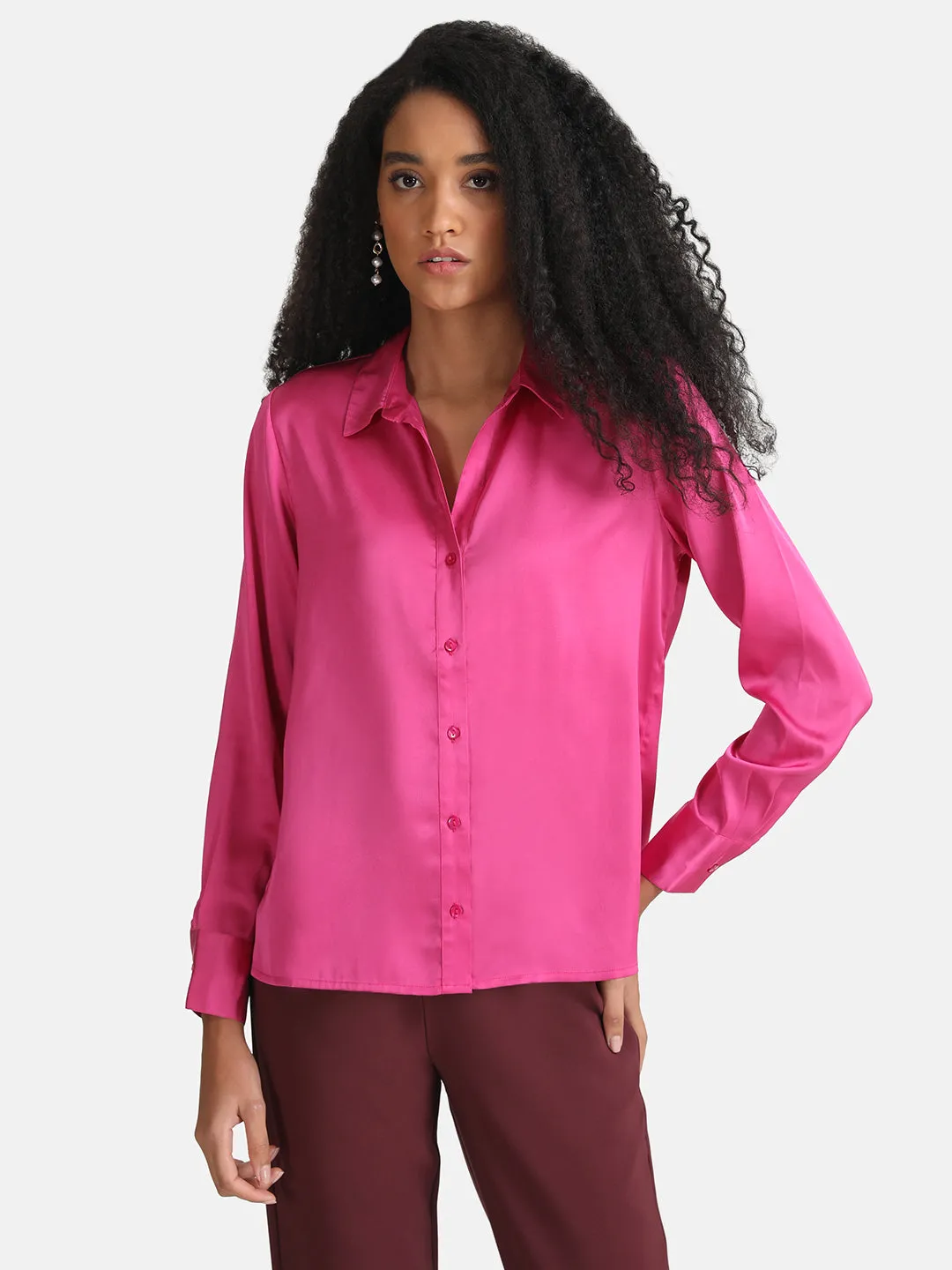 Classic Satin Loose Shirt