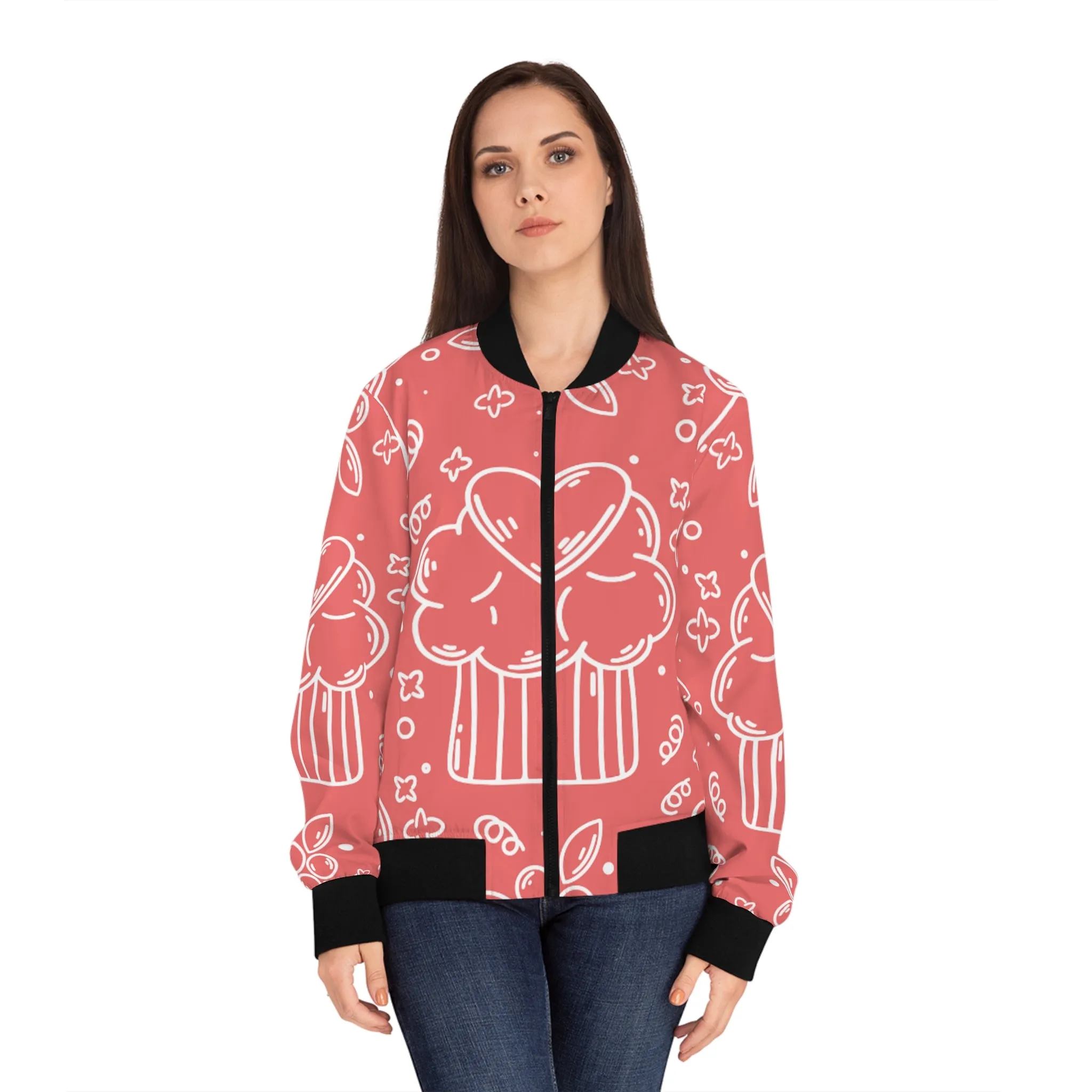 Doodle Pancake - Inovax Women's Bomber Jacket