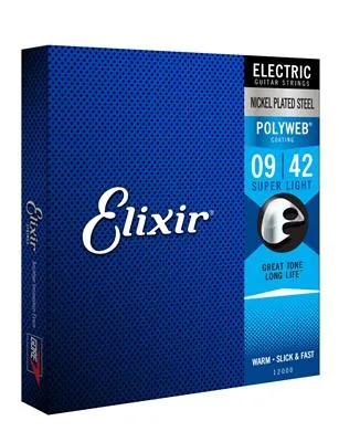 Elixir E12000 Poly Elec Superlight Set