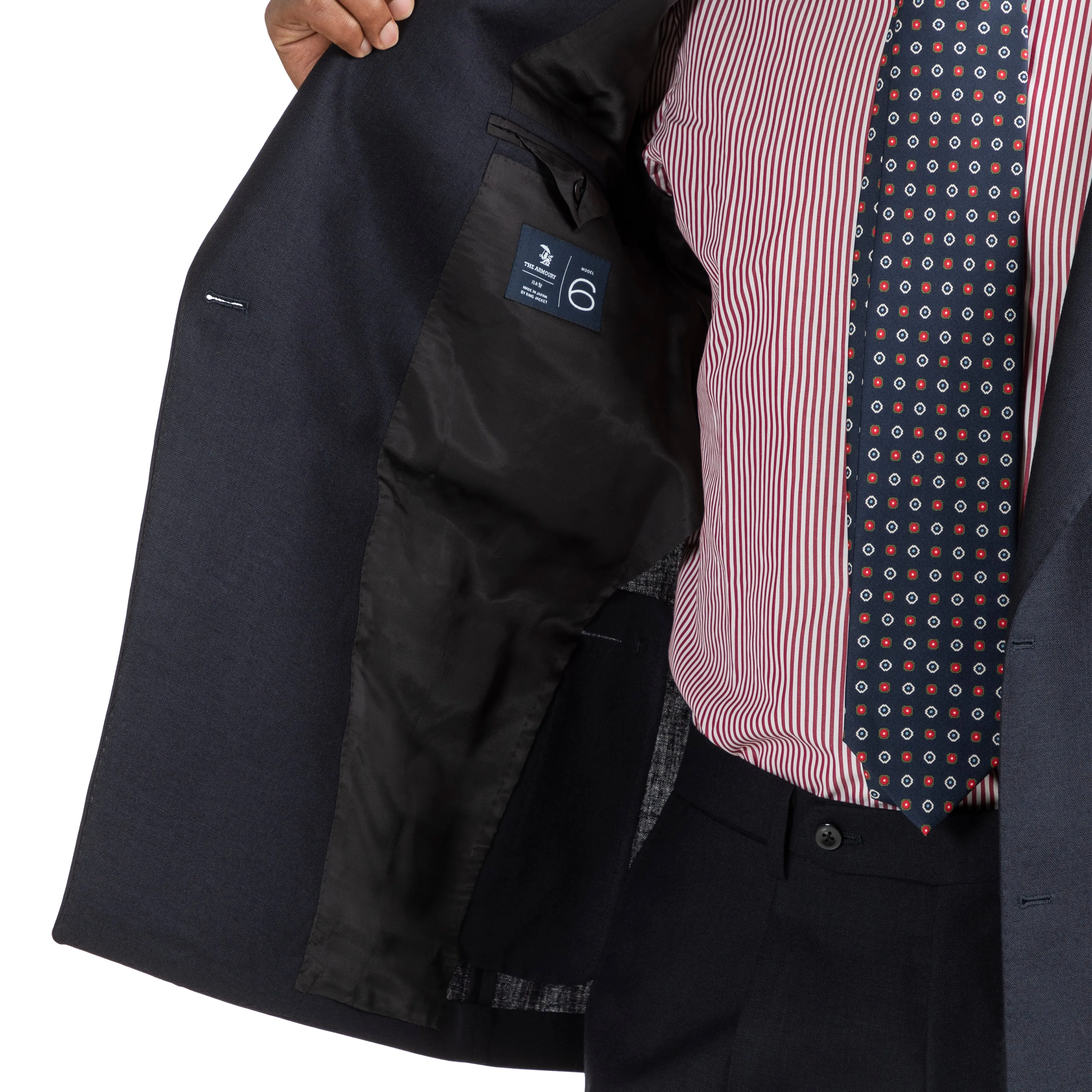 Harbour Breeze High-twist Wool Model 6B Suit