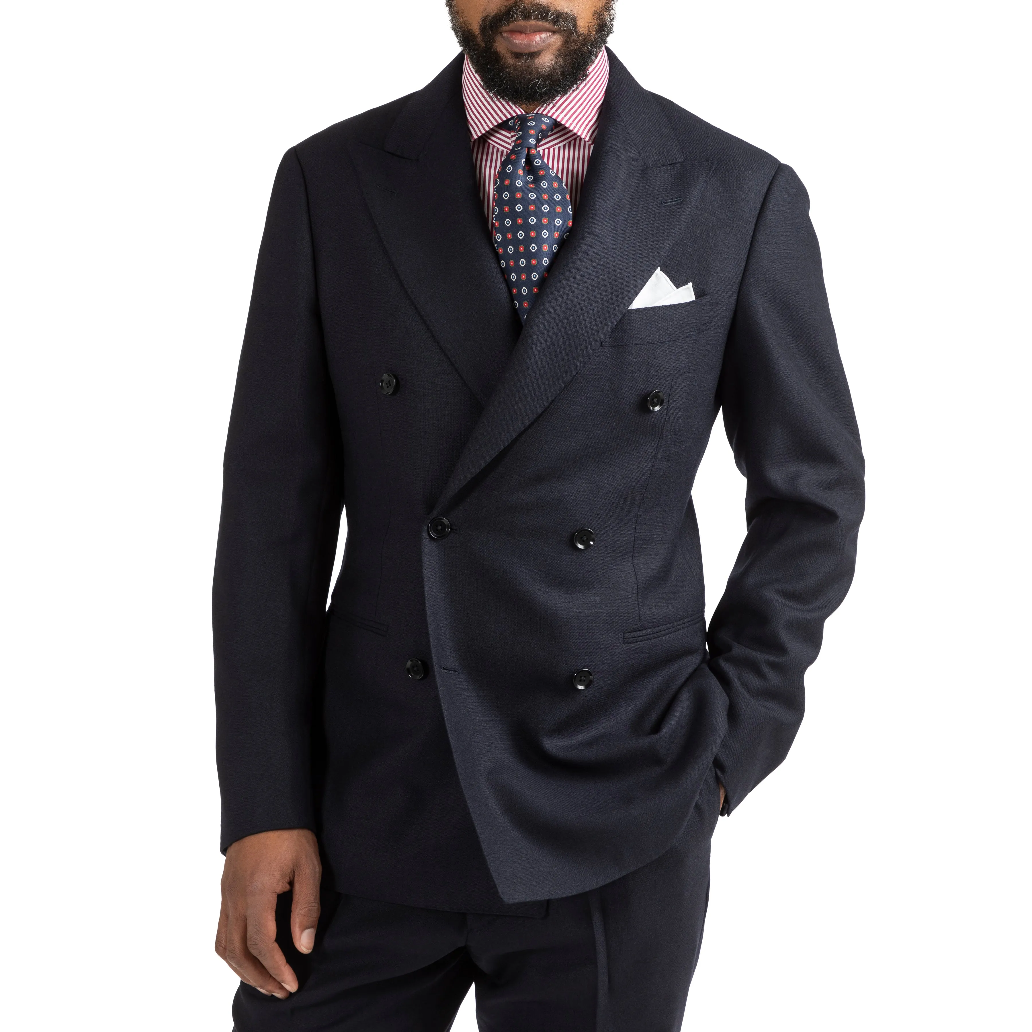 Harbour Breeze High-twist Wool Model 6B Suit