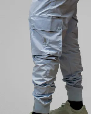 iLLionaire Reflective Cargo Jogger Pants BLUE