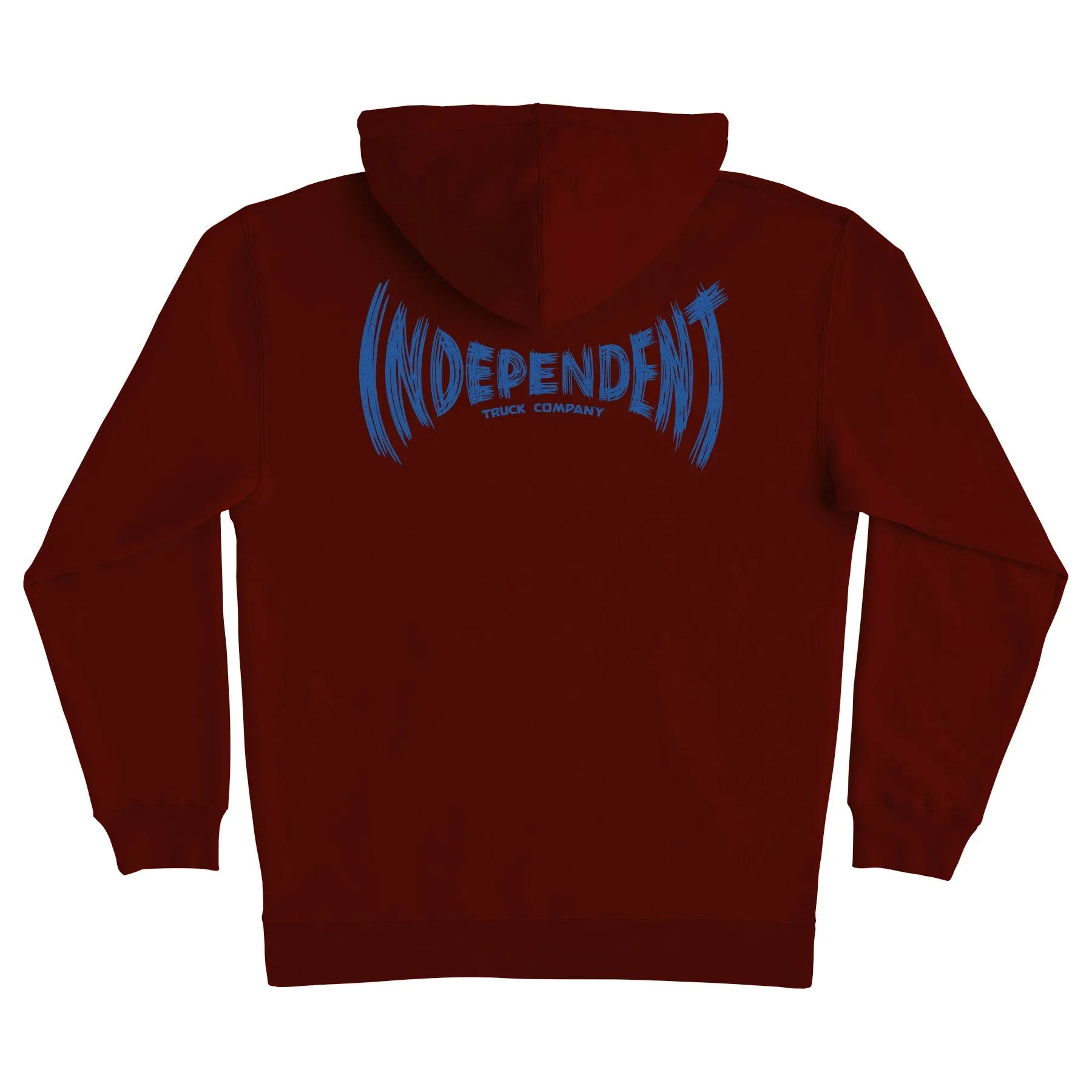 INDEPENDENT HOOD CARVED SPAN MAROON