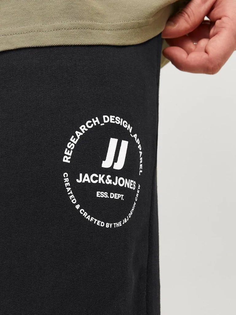 Jack & Jones Gordon Black Sweat Pants Black