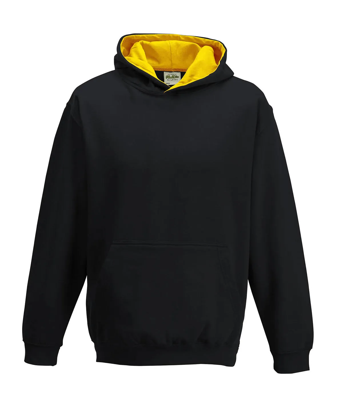 Jet Black/Gold - Kids varsity hoodie