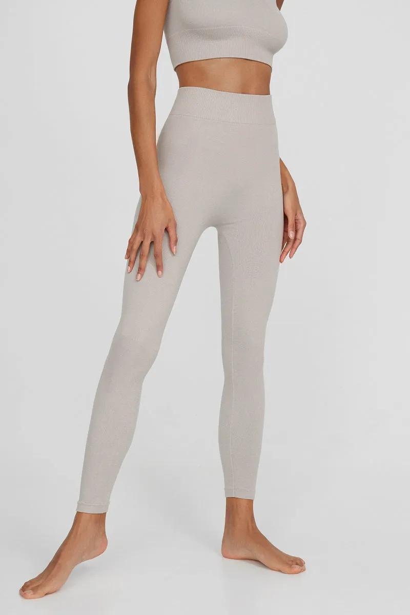 Leggings with cashmere