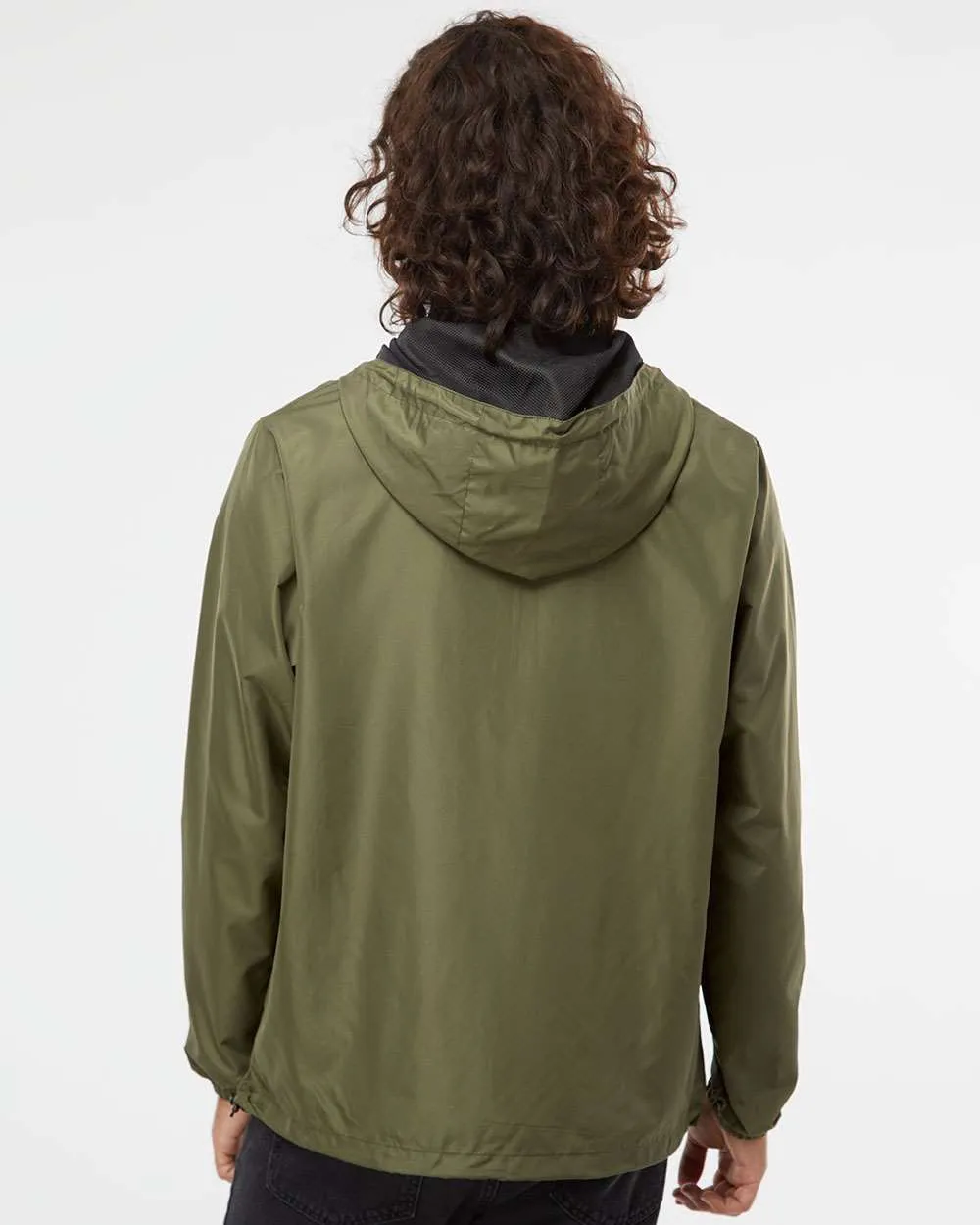 Lightweight Quarter-Zip Windbreaker Pullover Jacket