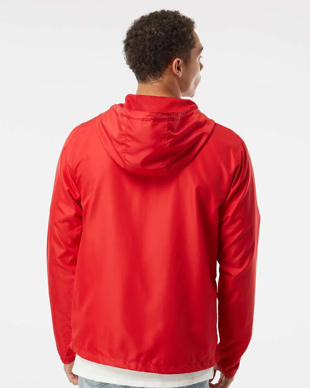 Lightweight Windbreaker Full-Zip Jacket