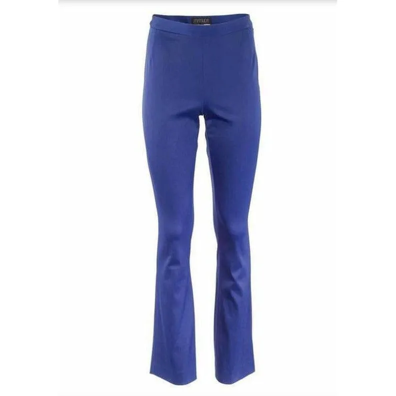 Matsuda Cobalt Blue High Waist Flared Pants