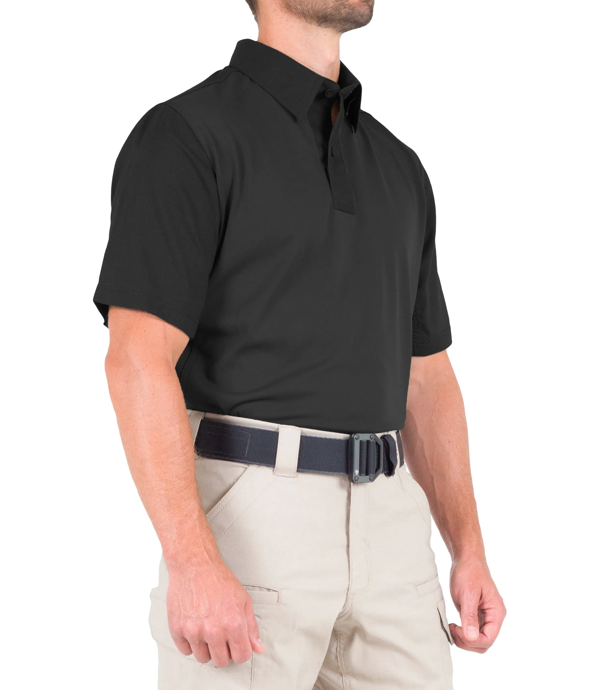 Men's V2 Pro Performance Short Sleeve Shirts / Black