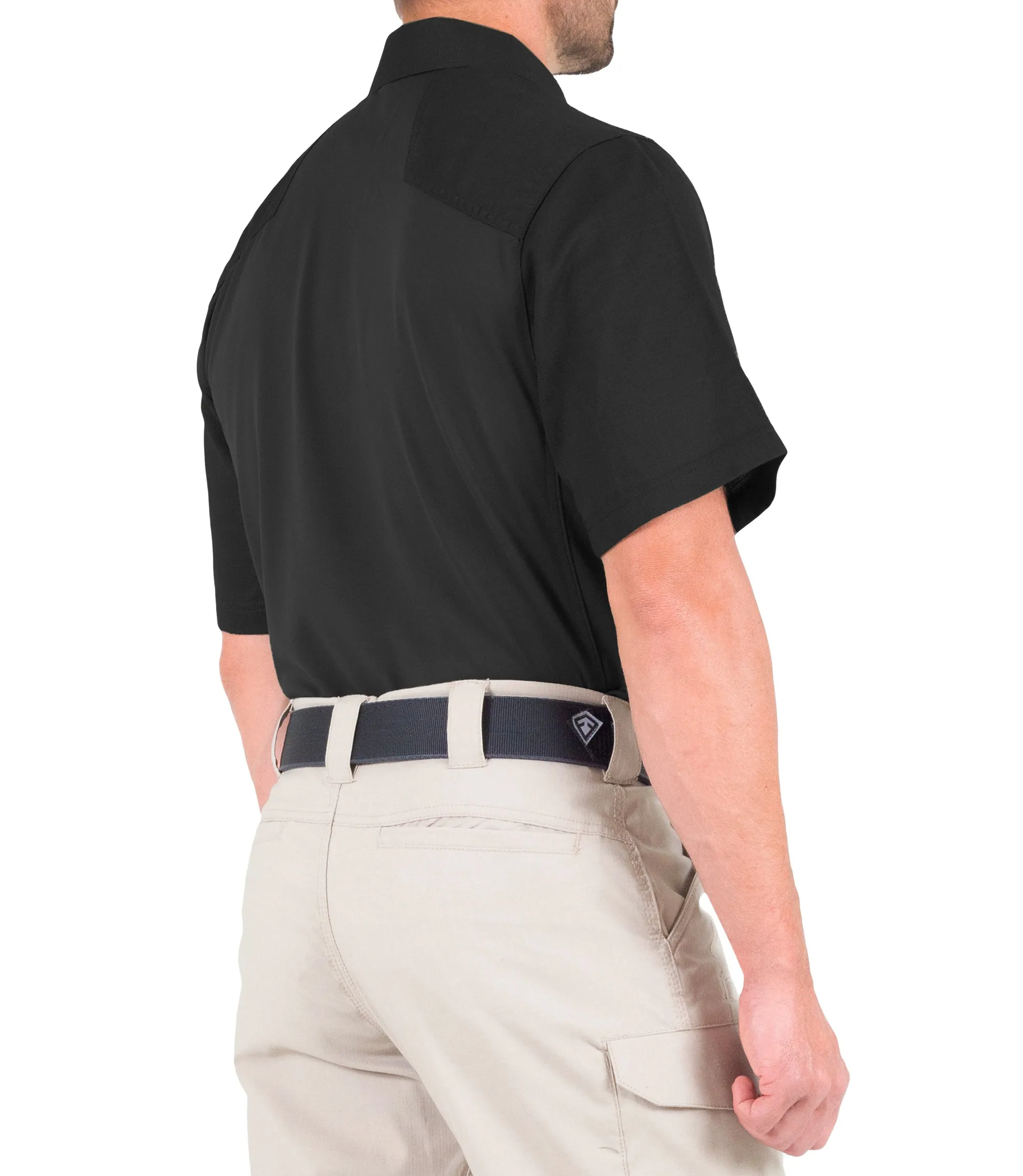 Men's V2 Pro Performance Short Sleeve Shirts / Black