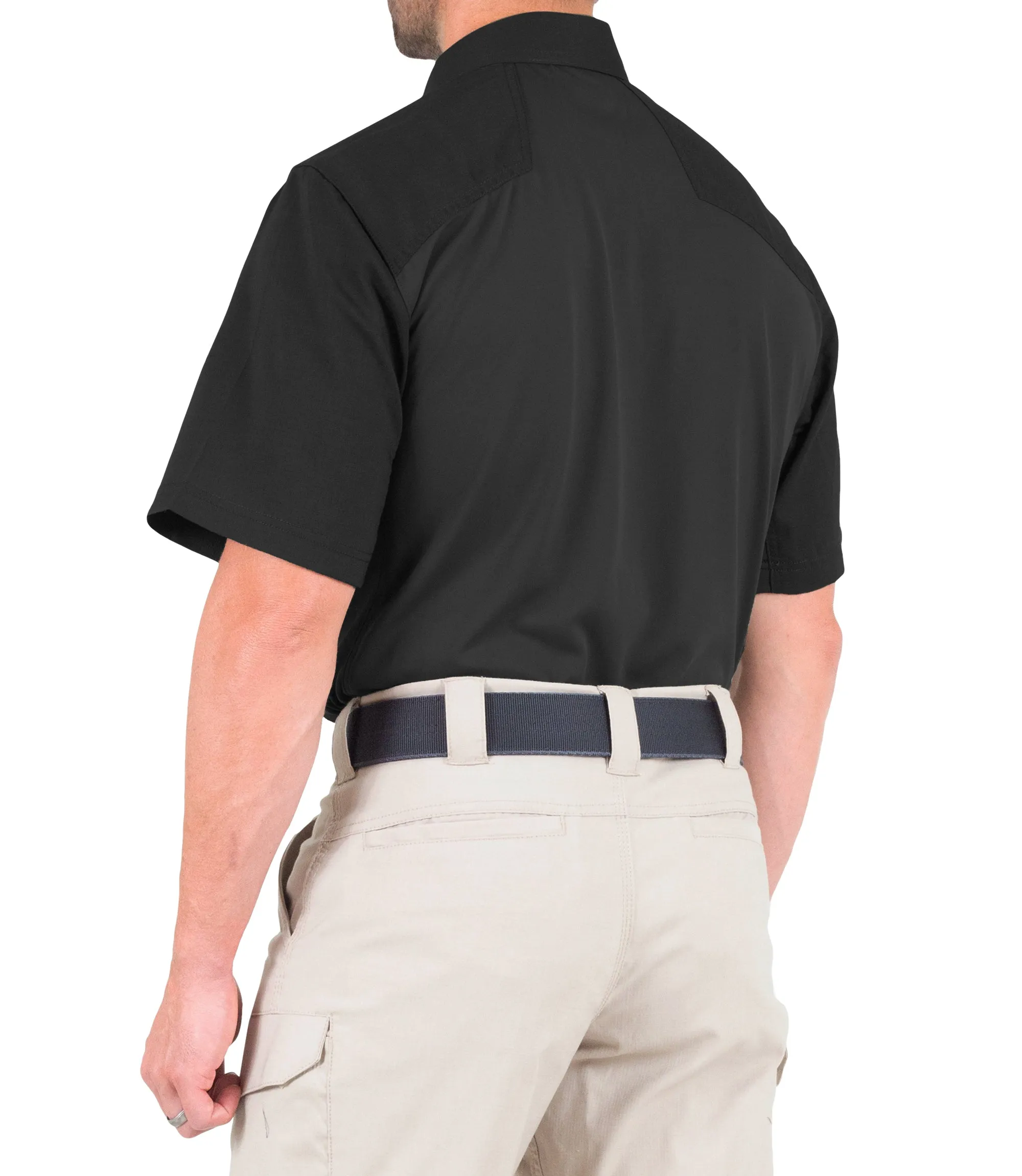 Men's V2 Pro Performance Short Sleeve Shirts / Black