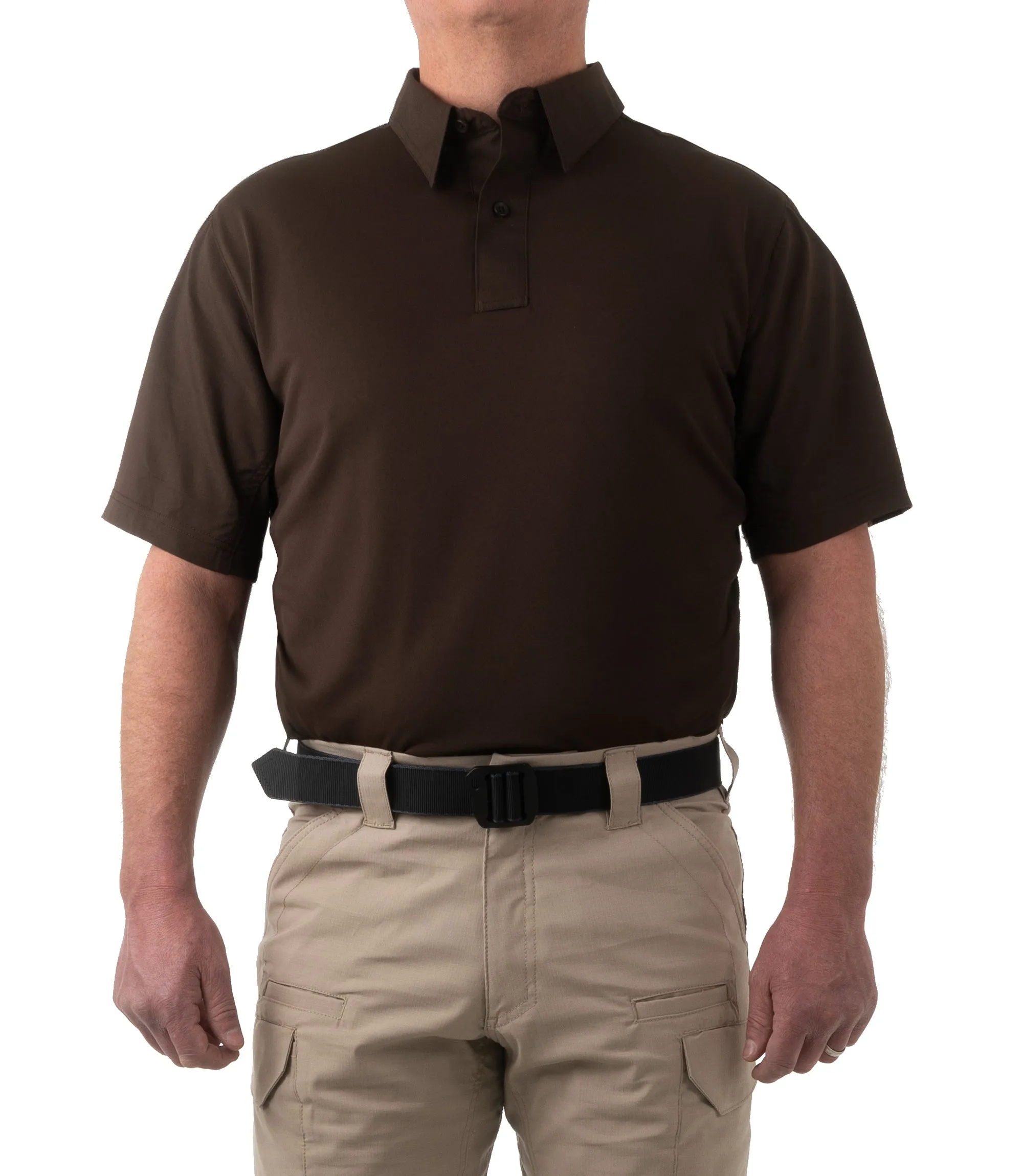 Men's V2 Pro Performance Short Sleeve Shirts / Kodiak Brown