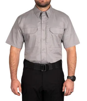 Men's V2 Tactical Short Sleeve Shirt / Nickel Grey