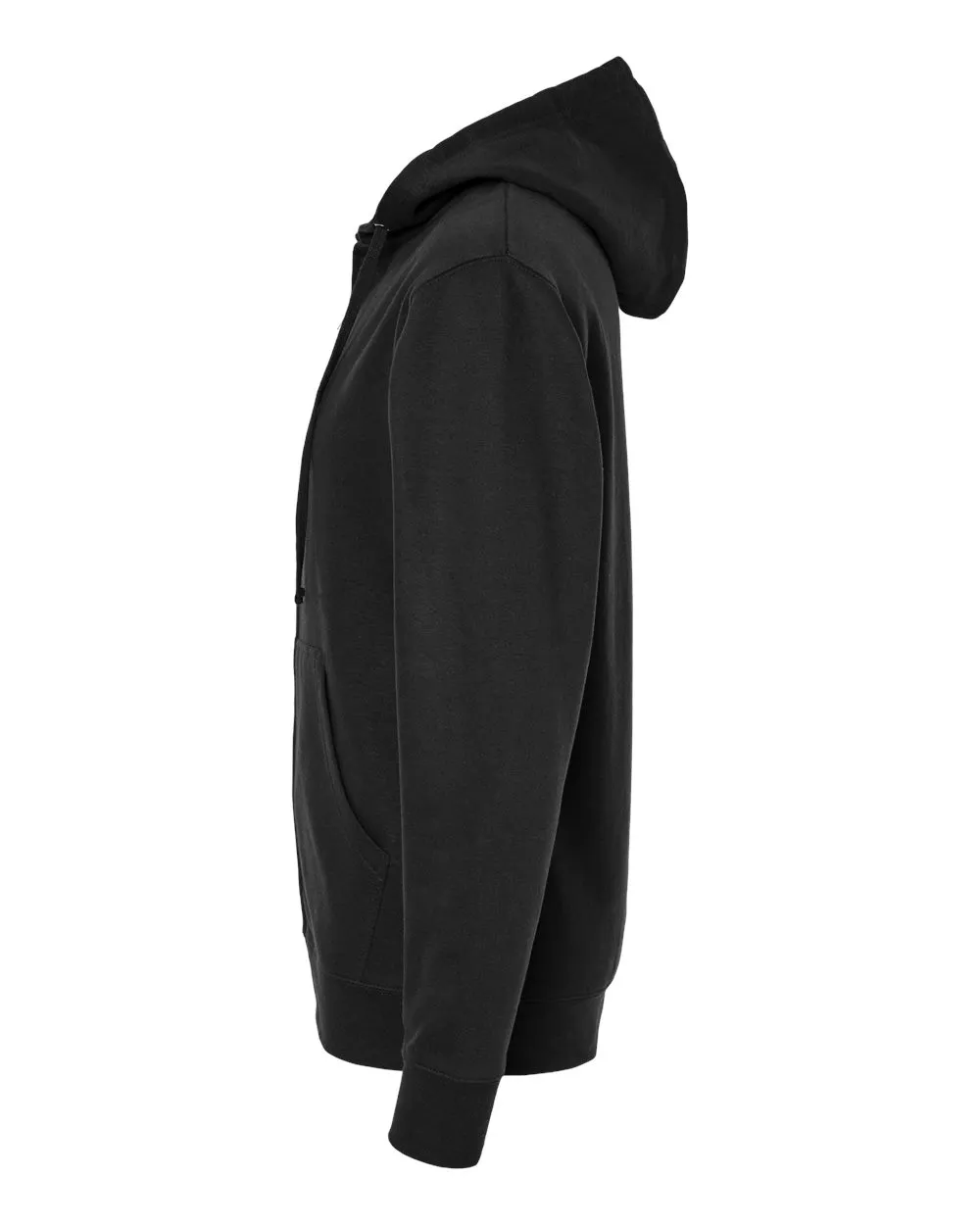 Midweight Full-Zip Hooded Sweatshirt