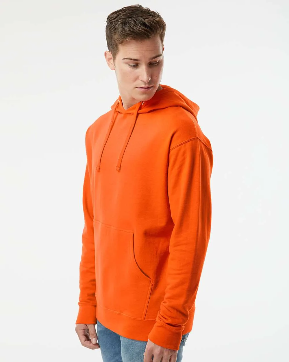 Midweight Hooded Pullover Sweatshirt