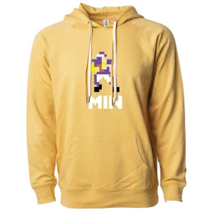 Minnesota 8-Bit Football Lightweight Hoodie