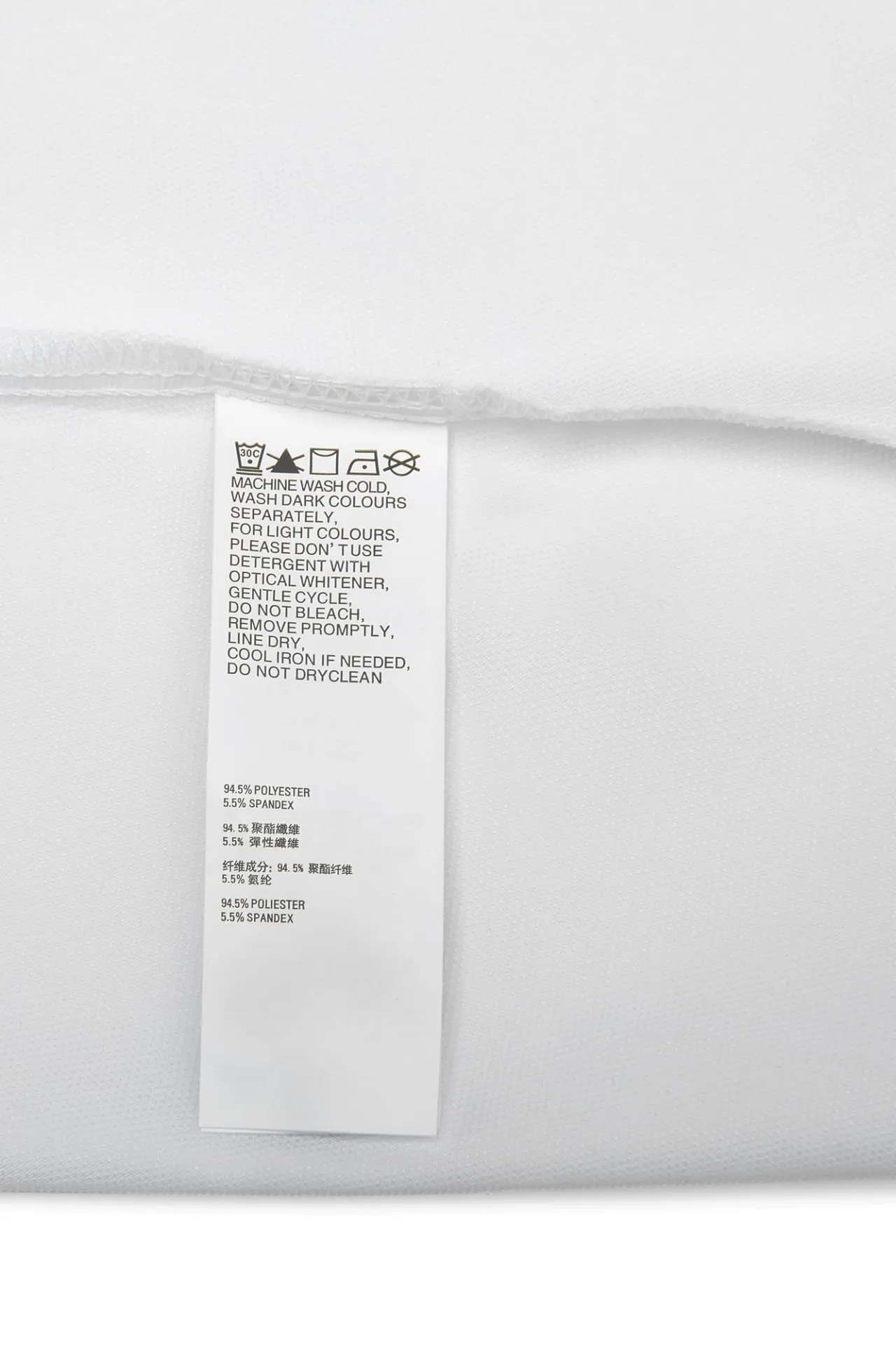 Non-Iron Dry Stretch Smart Fit Poplin Shirt Design Detail Collar