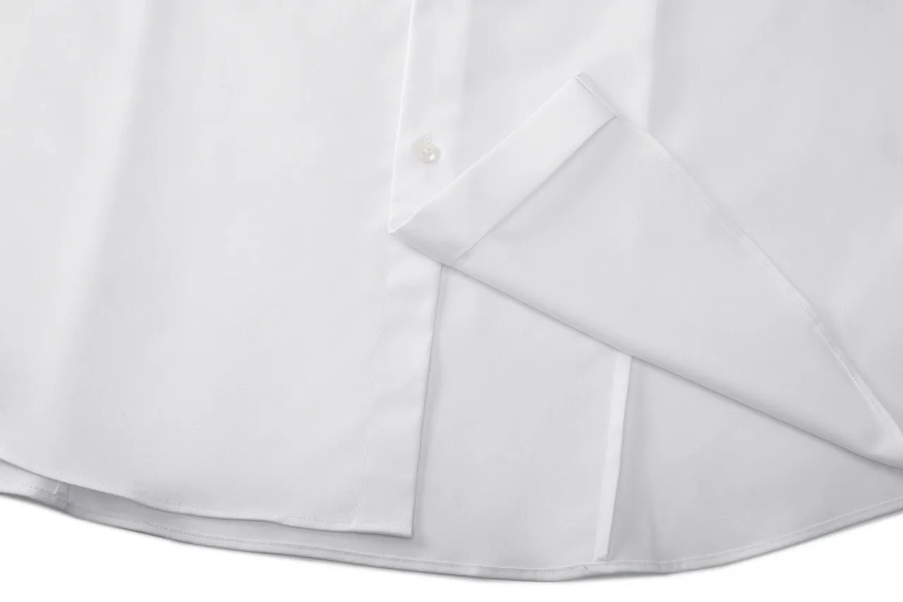 Non-Iron Silky Touch Stretch Smart Fit Twill Shirt