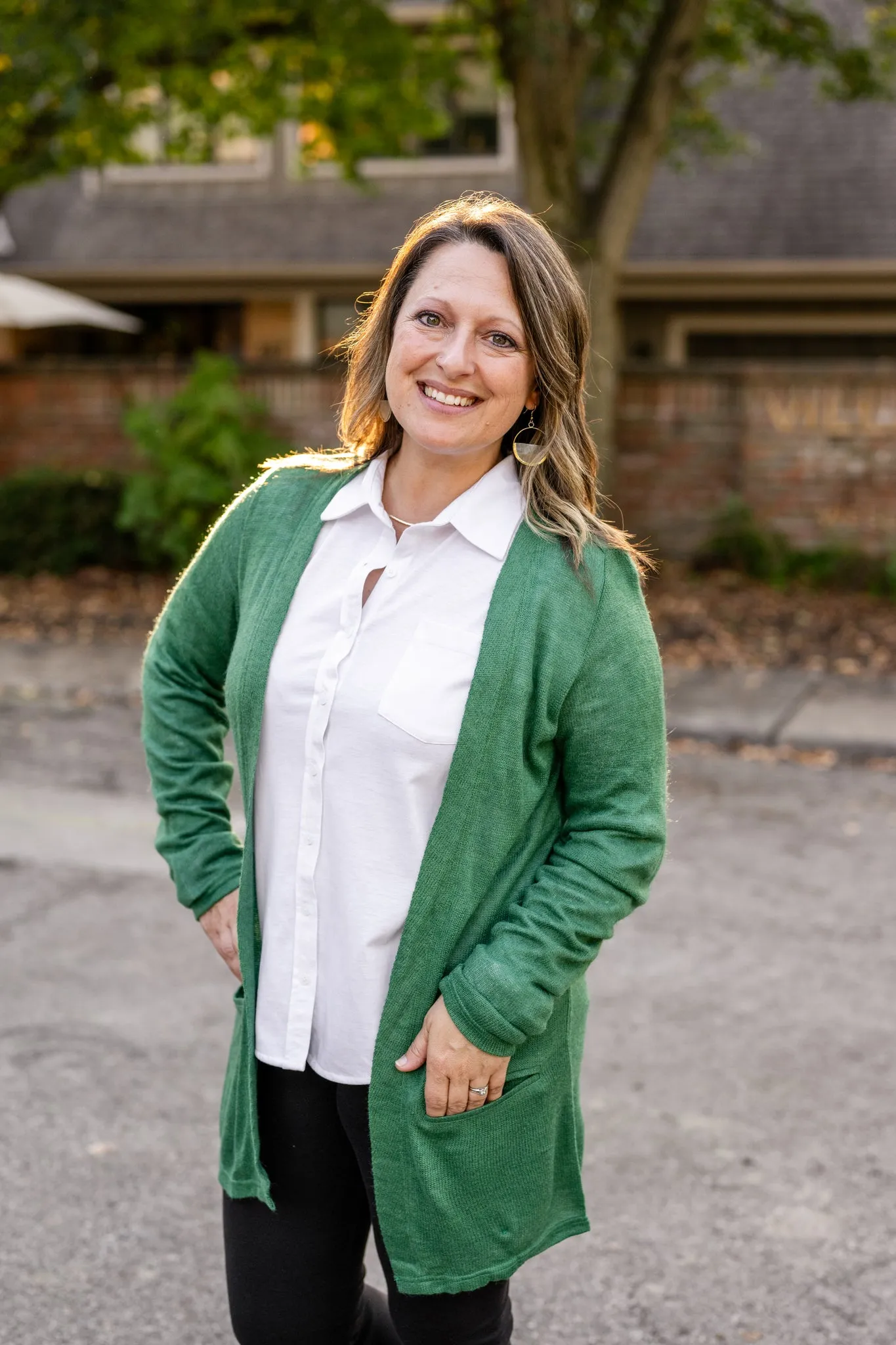 Open Front Sweater Cardigan