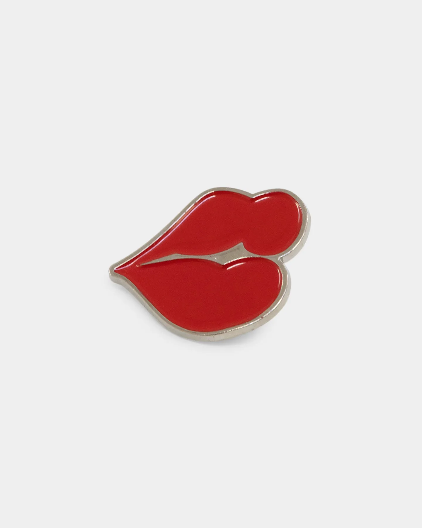 Pin Pals Kiss Pin Red