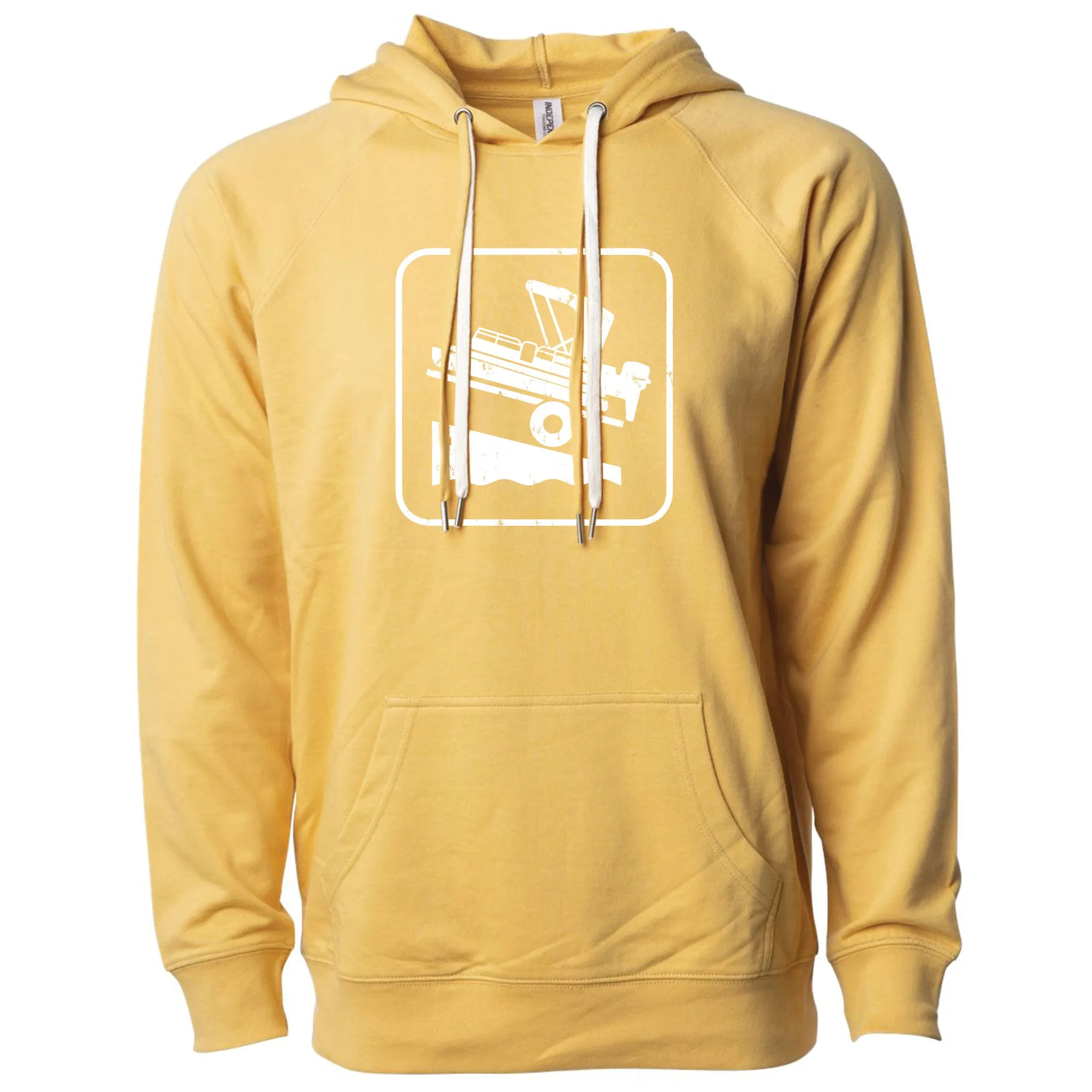 Pontoon Lift Minnesota Lightweight Hoodie