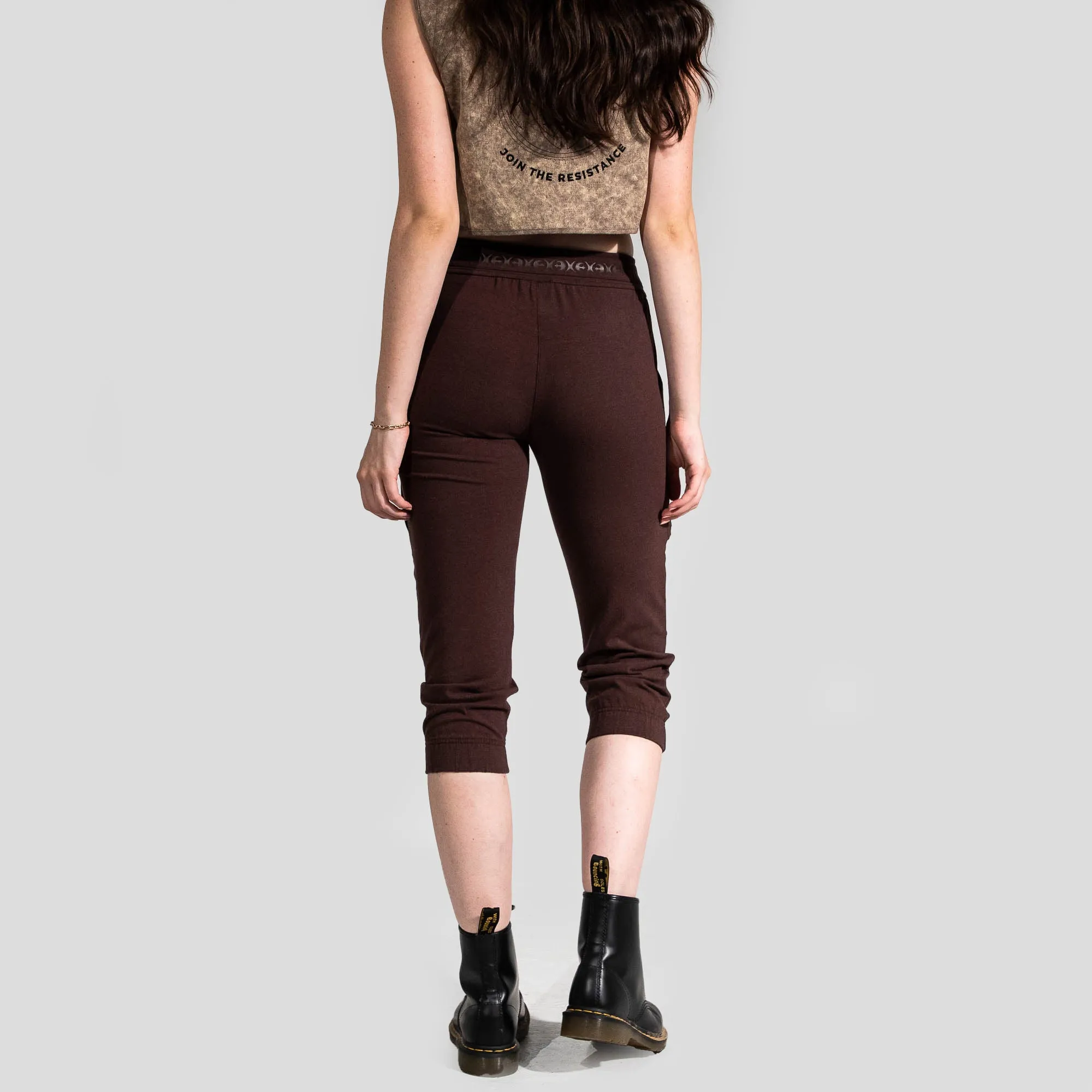 Rey Cropped Cargo Joggers