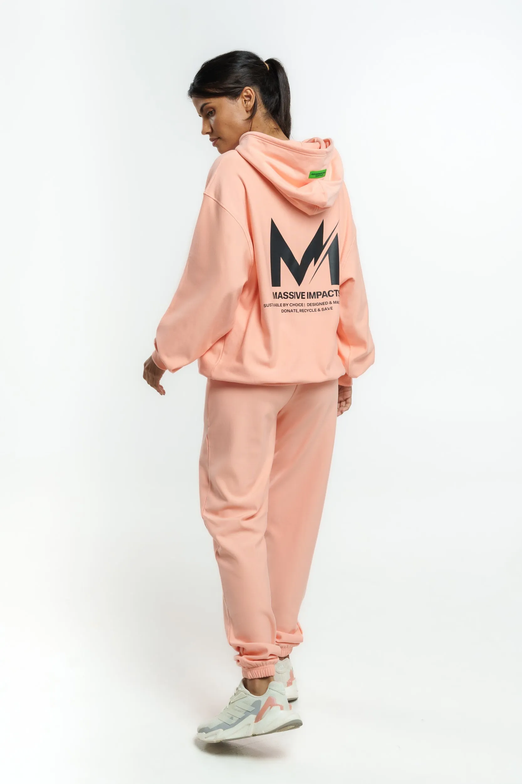 S3J024MI Organic Cotton & Bamboo Oversized Hoodie