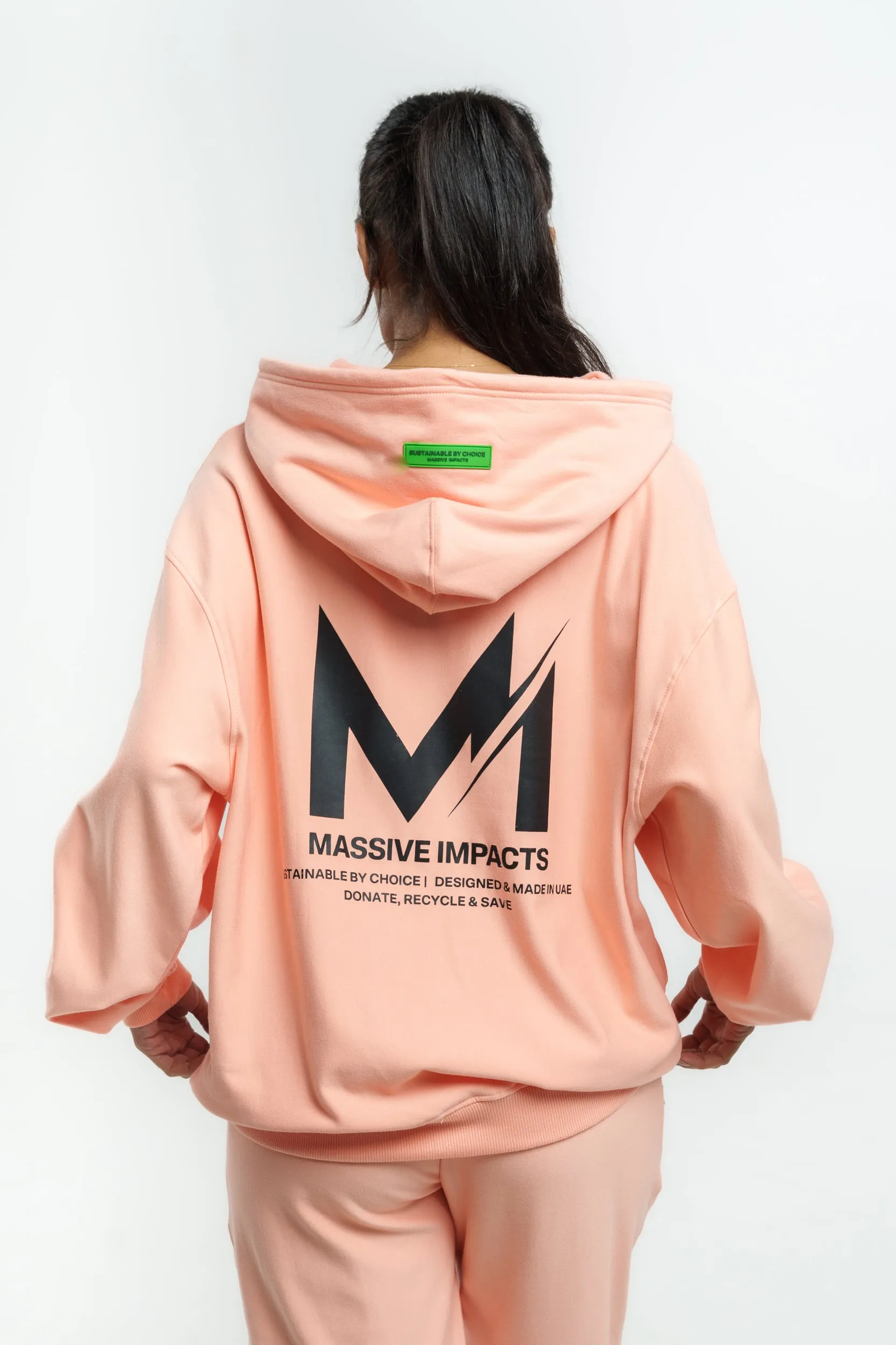 S3J024MI Organic Cotton & Bamboo Oversized Hoodie