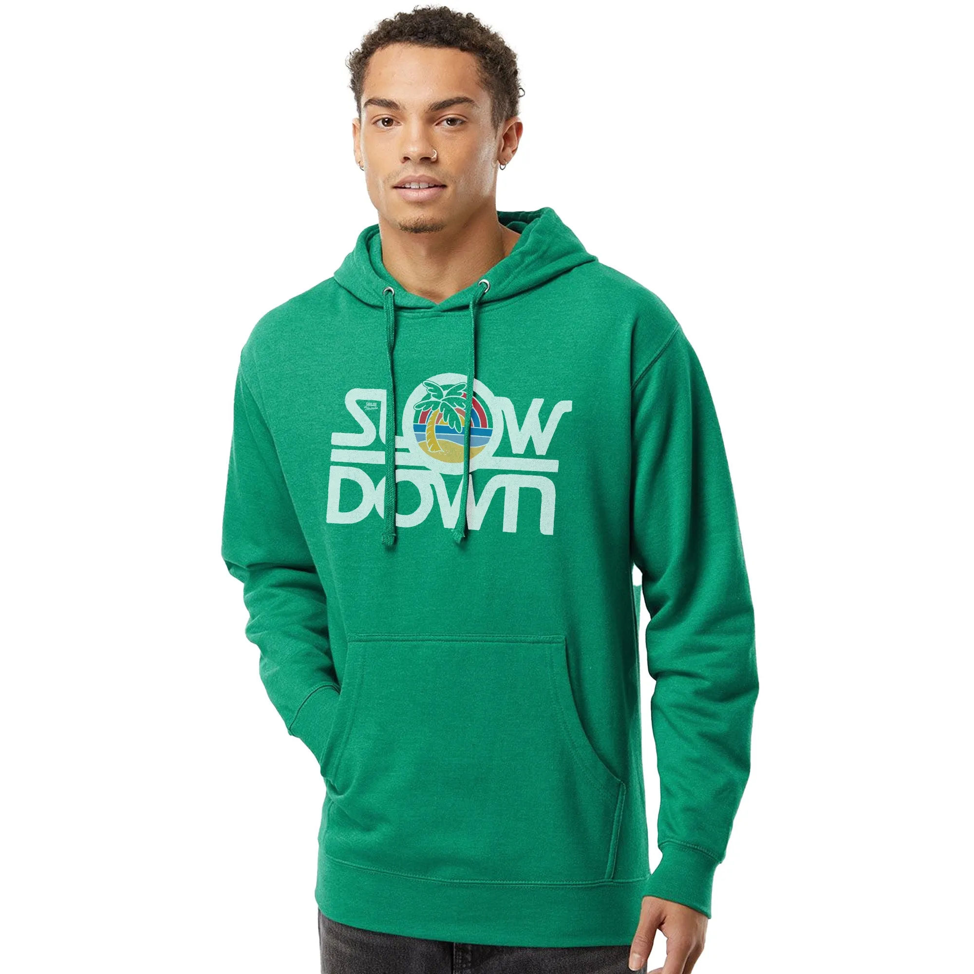 Slow Down Midweight Pullover Hoodie