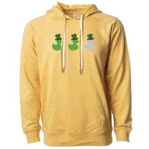 St Paddy's Duck Duck Grey Duck Minnesota Lightweight Hoodie