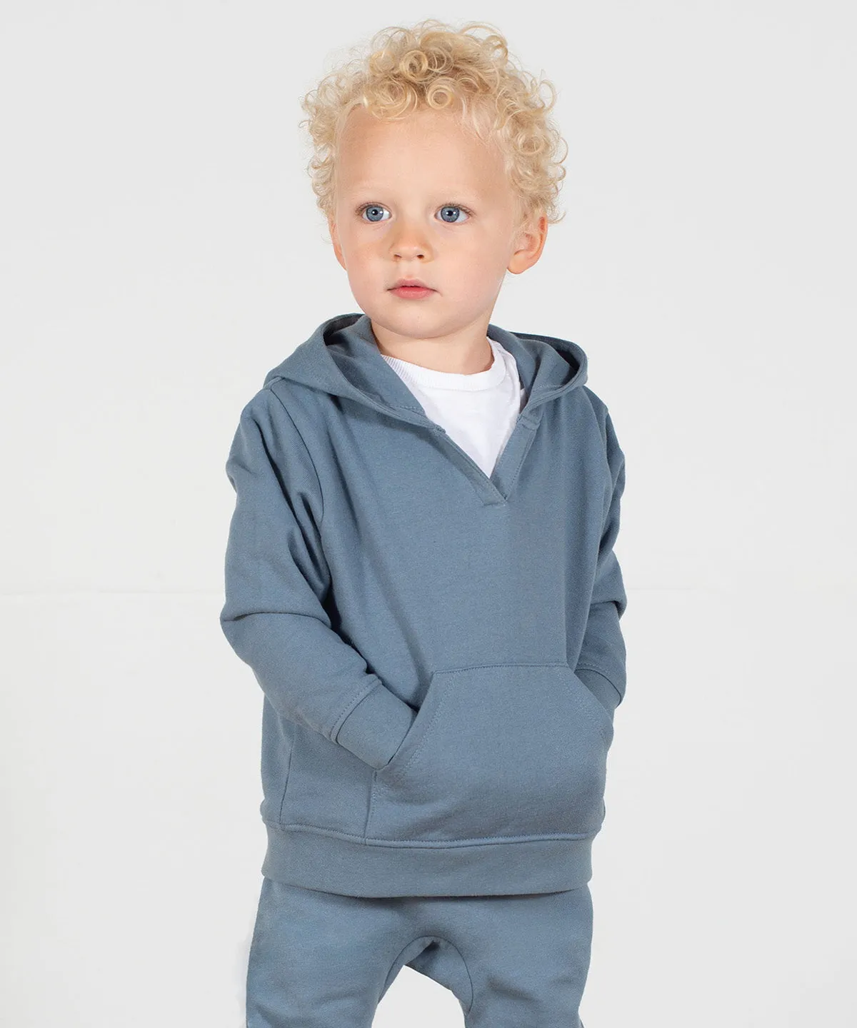 Stone Blue - Kids sustainable hoodie