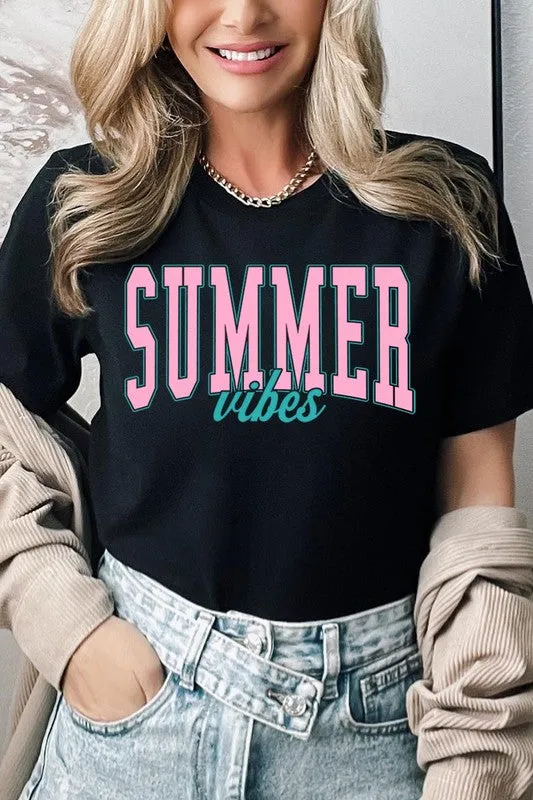 Summer Vibes Graphic T Shirt