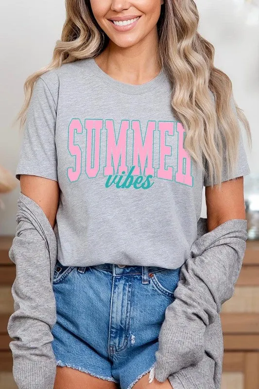 Summer Vibes Graphic T Shirt