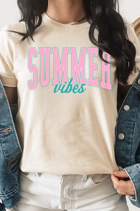 Summer Vibes Graphic T Shirt