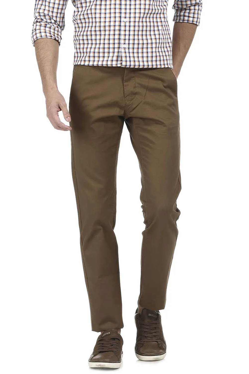 Tapered Fit Dobby Trouser