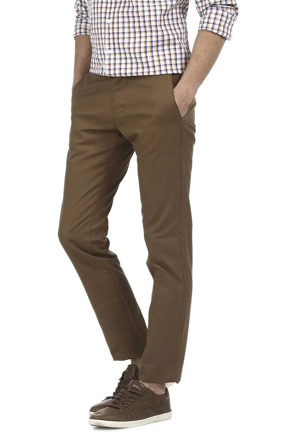 Tapered Fit Dobby Trouser