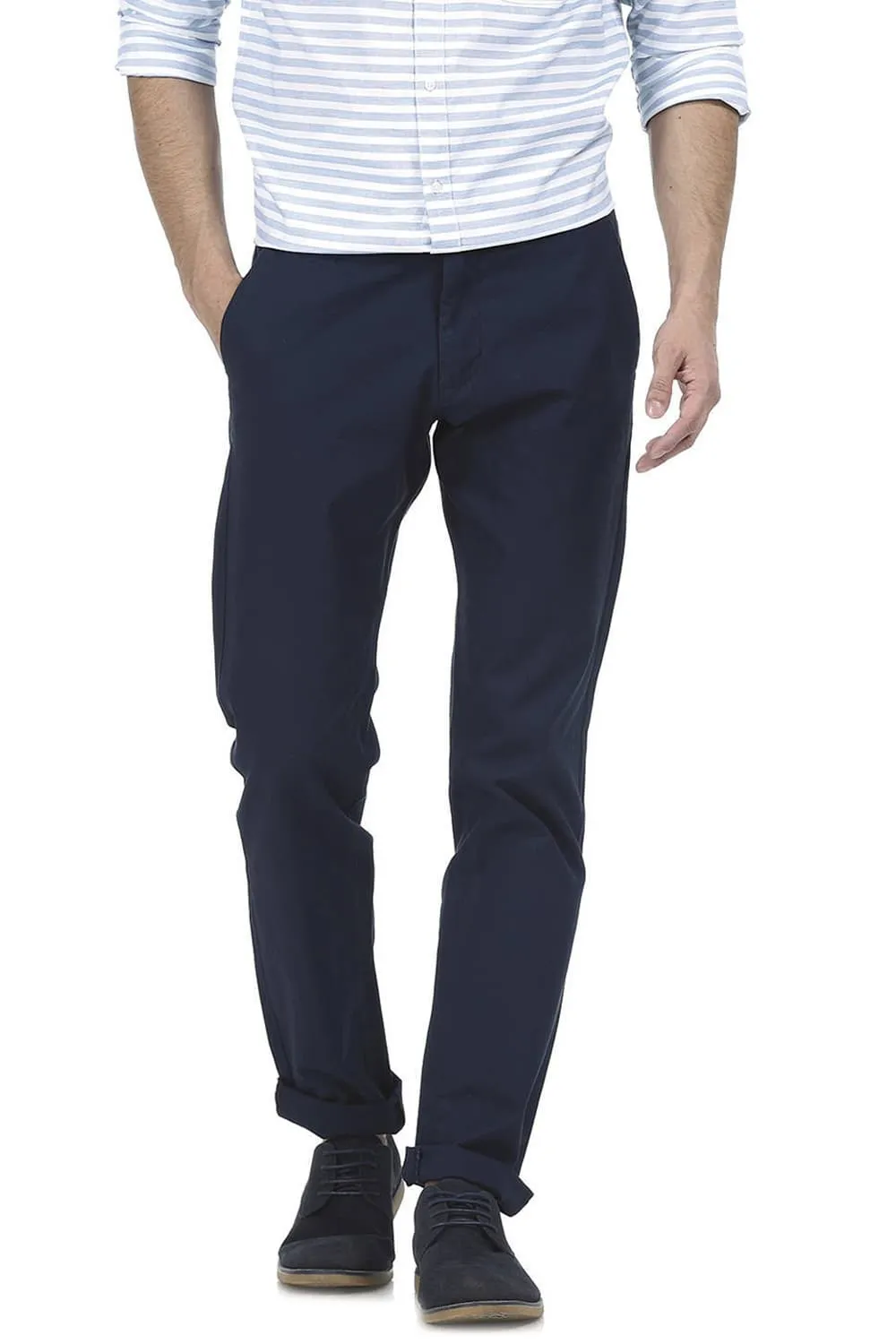 Tapered Fit Dobby Trouser