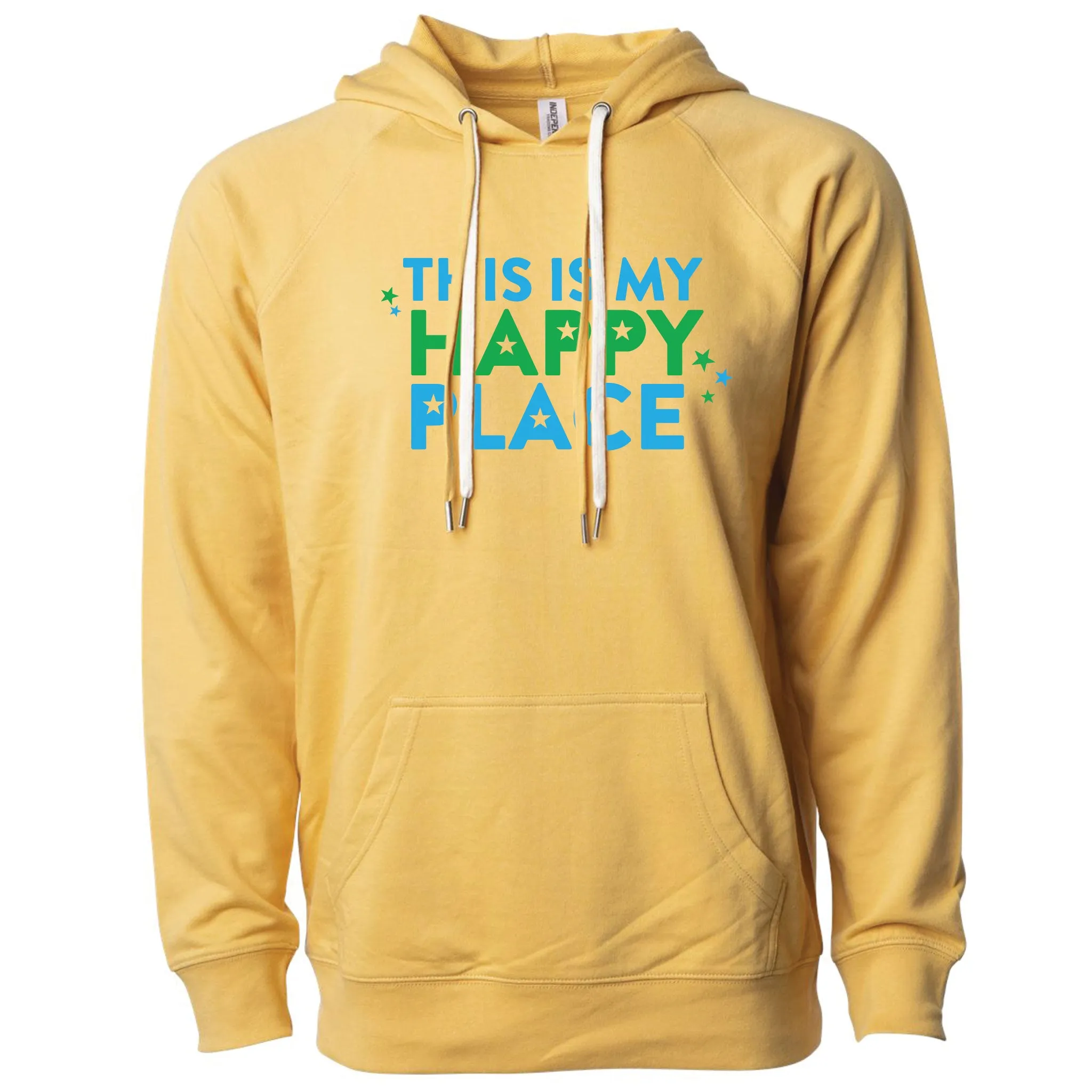 This Is My Happy Place Minnesota Lightweight Hoodie