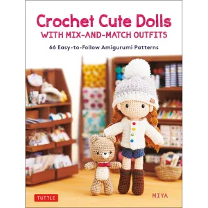 Tuttle Publishing Books - Crochet Cute Dolls*