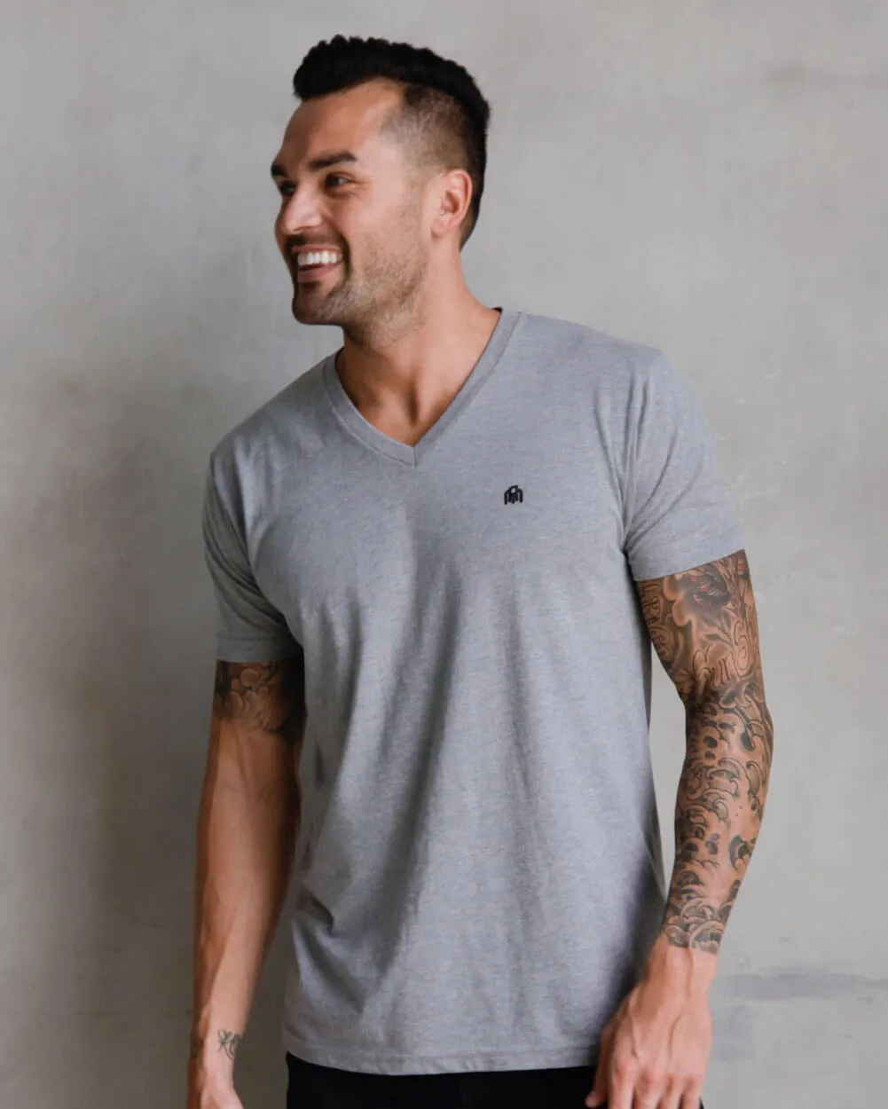 V-Neck Tee - Branded