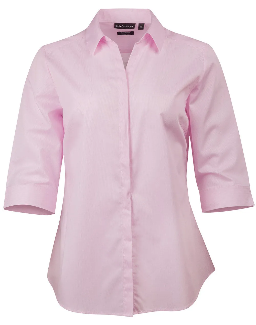 Winning Spirit  Barkley Ladies Taped Seam 3/4 Sleeve Shirt (M8110Q)