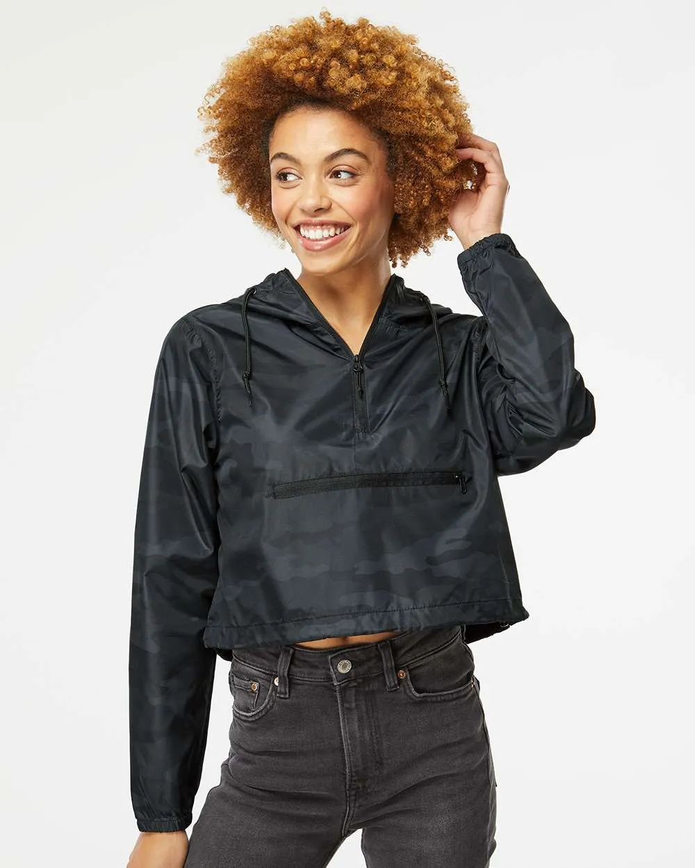 Women’s Lightweight Crop Windbreaker