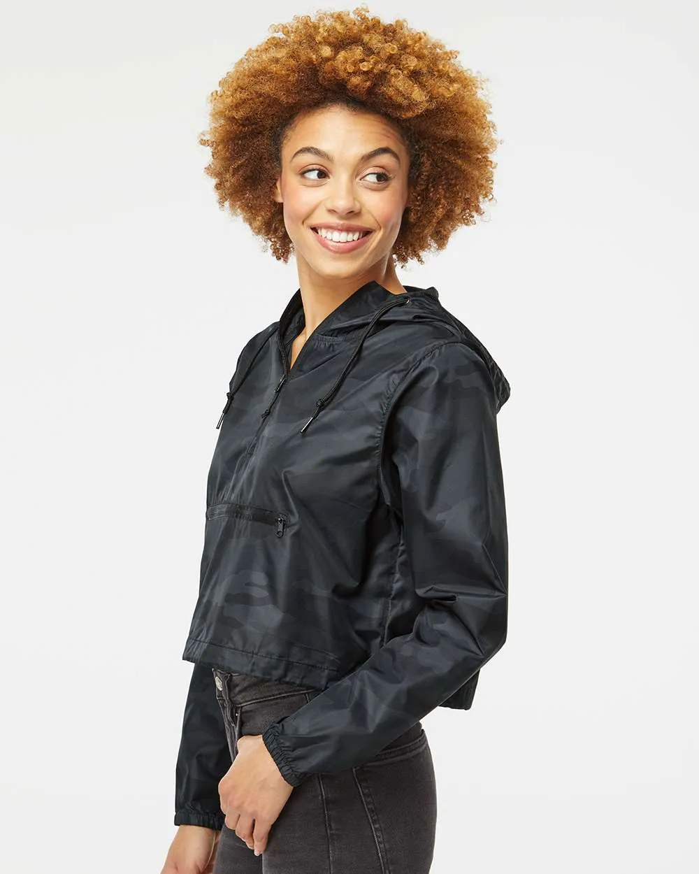 Women’s Lightweight Crop Windbreaker