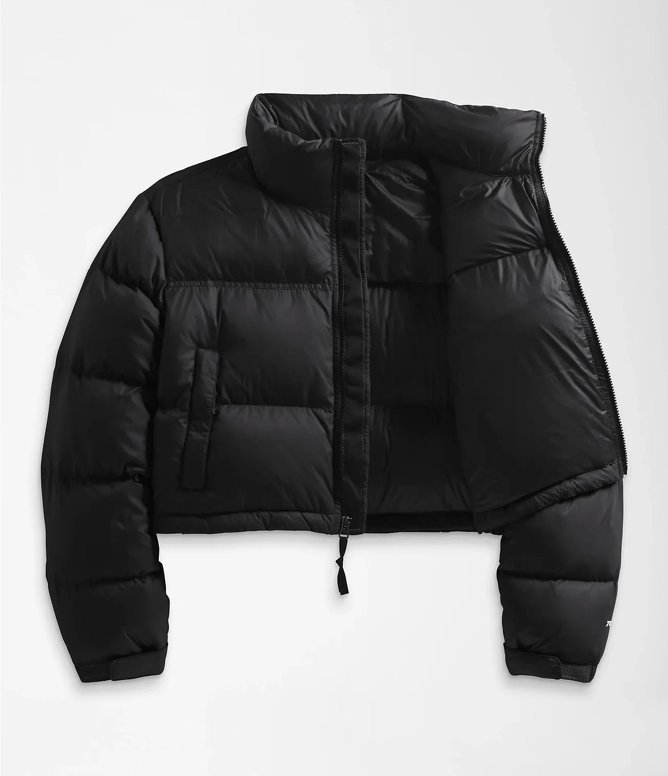 Women's Nuptse Short Jacket - TNF Black/TNF Black